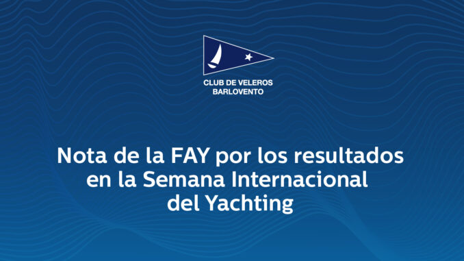 Banner nota de la FAY-01