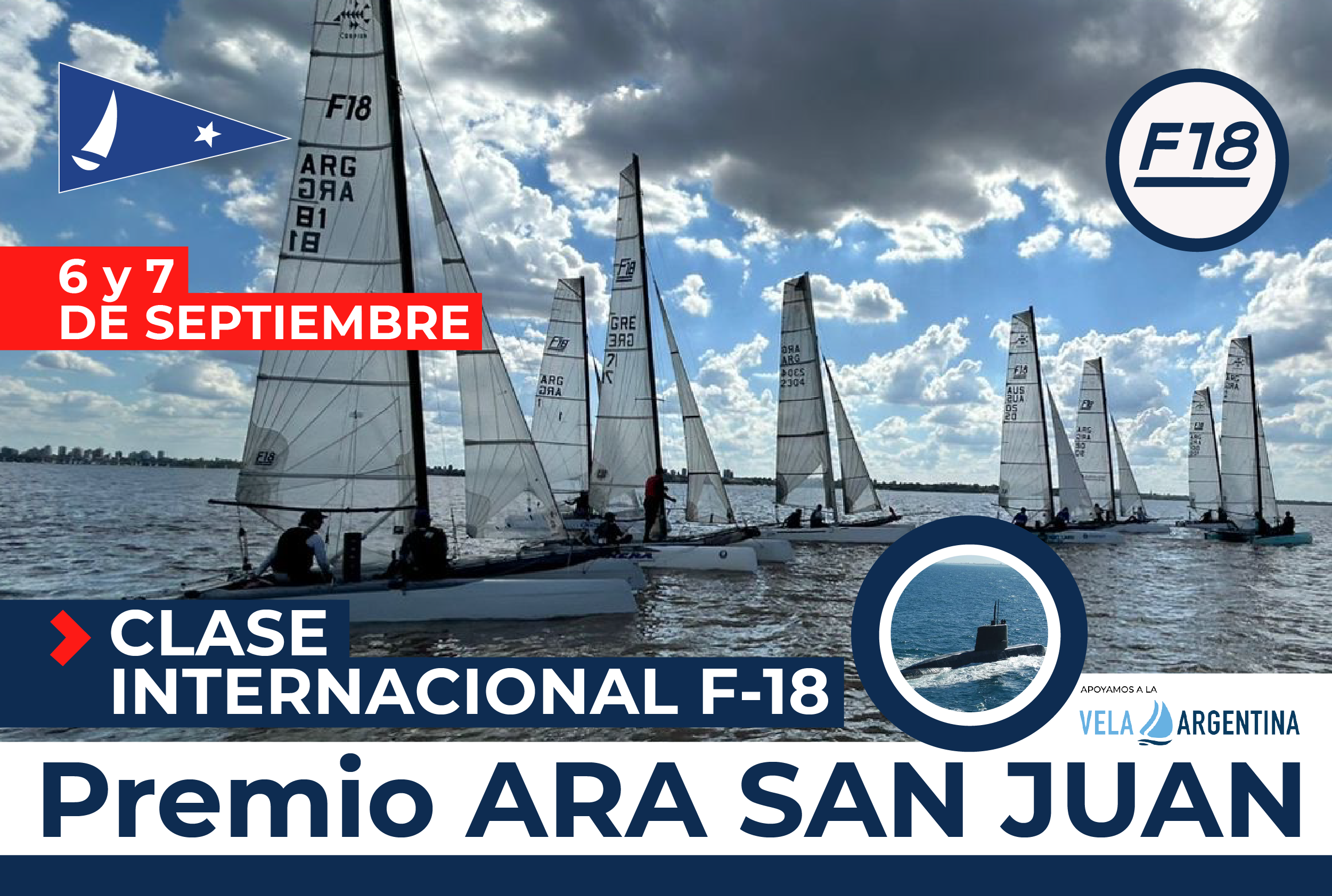 Premio Ara San Juan – F18 – 6 y 7 de septiembre 2025