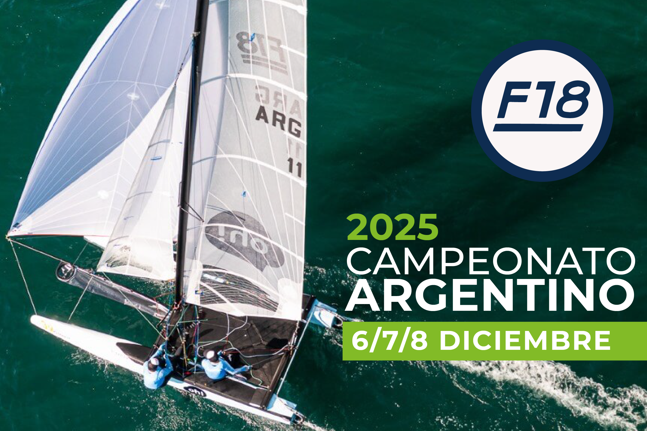 Campeonato Argentino F18 – 6, 7 y 8 de Diciembre2025