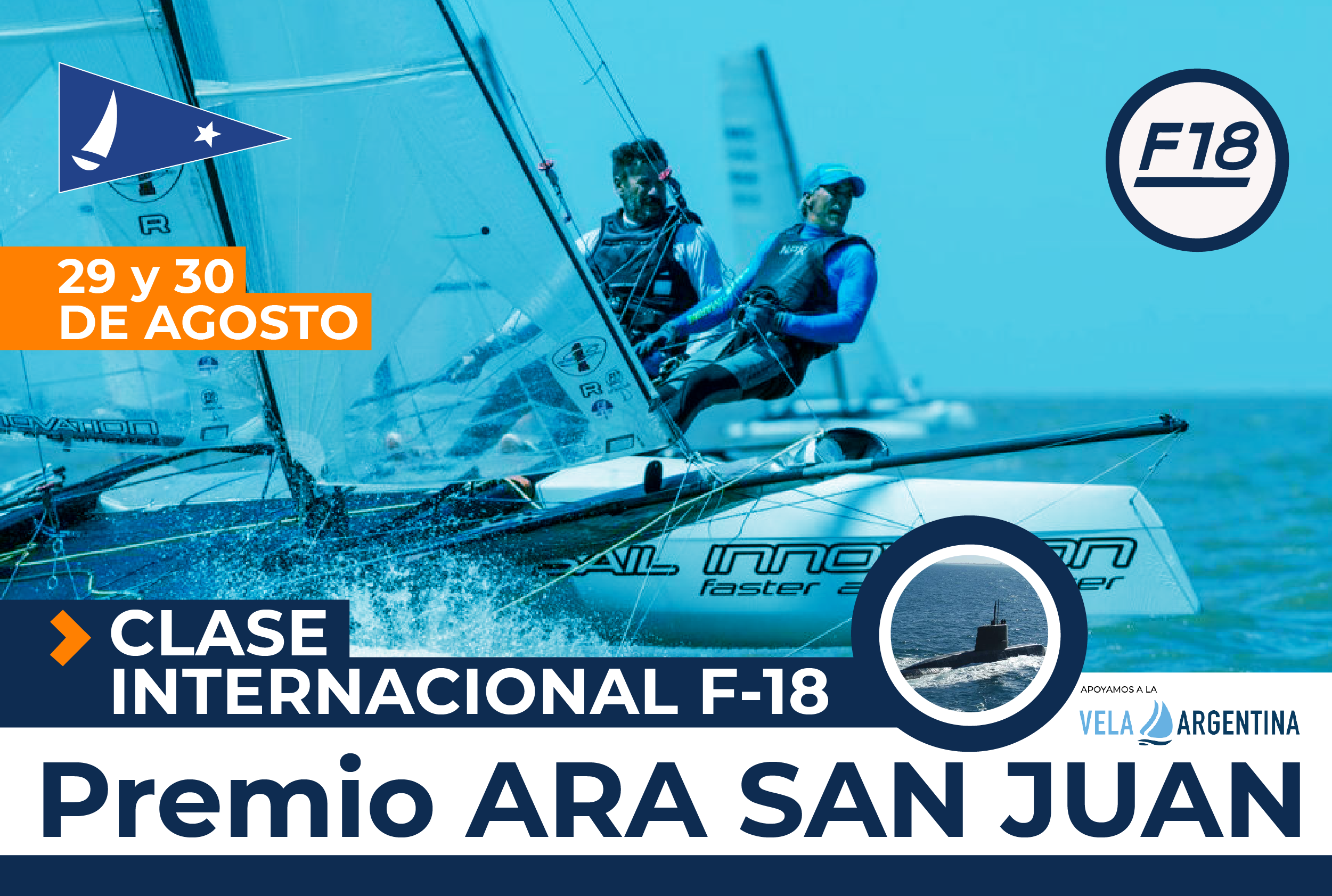 Premio Ara San Juan – F18 – 29 y 30 de agosto 2026